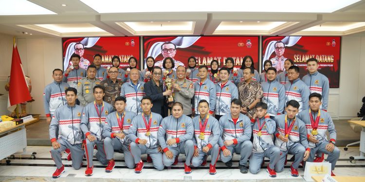 Catatan Emas Tim Taekwondo Garbha Presisi, Jadi Juara umum 2 di Asian Police Championship Open 2024