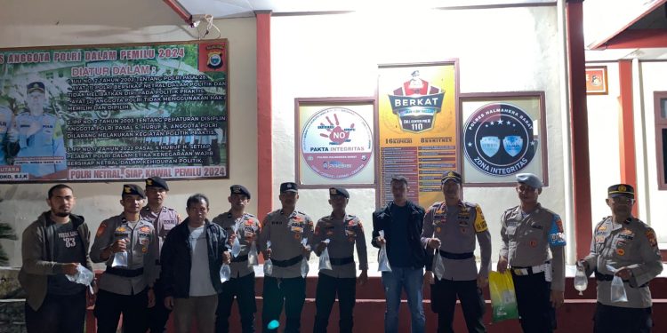 Operasi Pekat Kieraha II 2024, Polres Halmahera Barat Amankan 200 Kantong Plastik Miras Cap Tikus