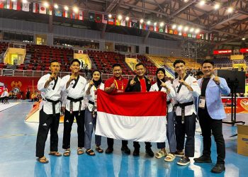Tim Taekwondo Polri Sabet 7 Emas di Kejuaraan Terbuka Quang Ninh Vietnam