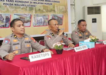 Ditbinmas Polda Malut Gelar Latihan Pra Operasi Bina Waspada Kie Raha 2024