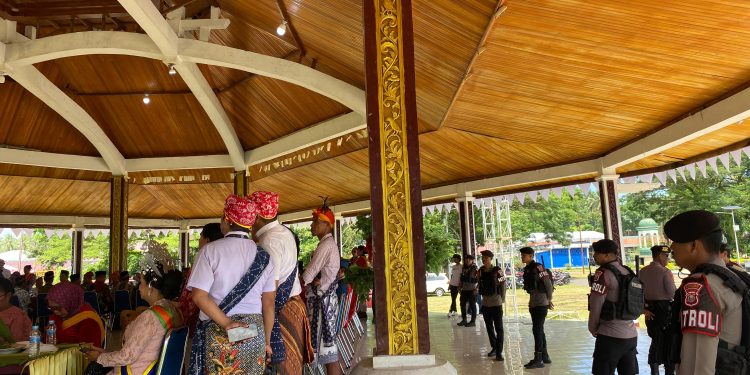 Polres Halbar Kawal Orum Sasadu, Wujud Sinergi Polri dan Masyarakat