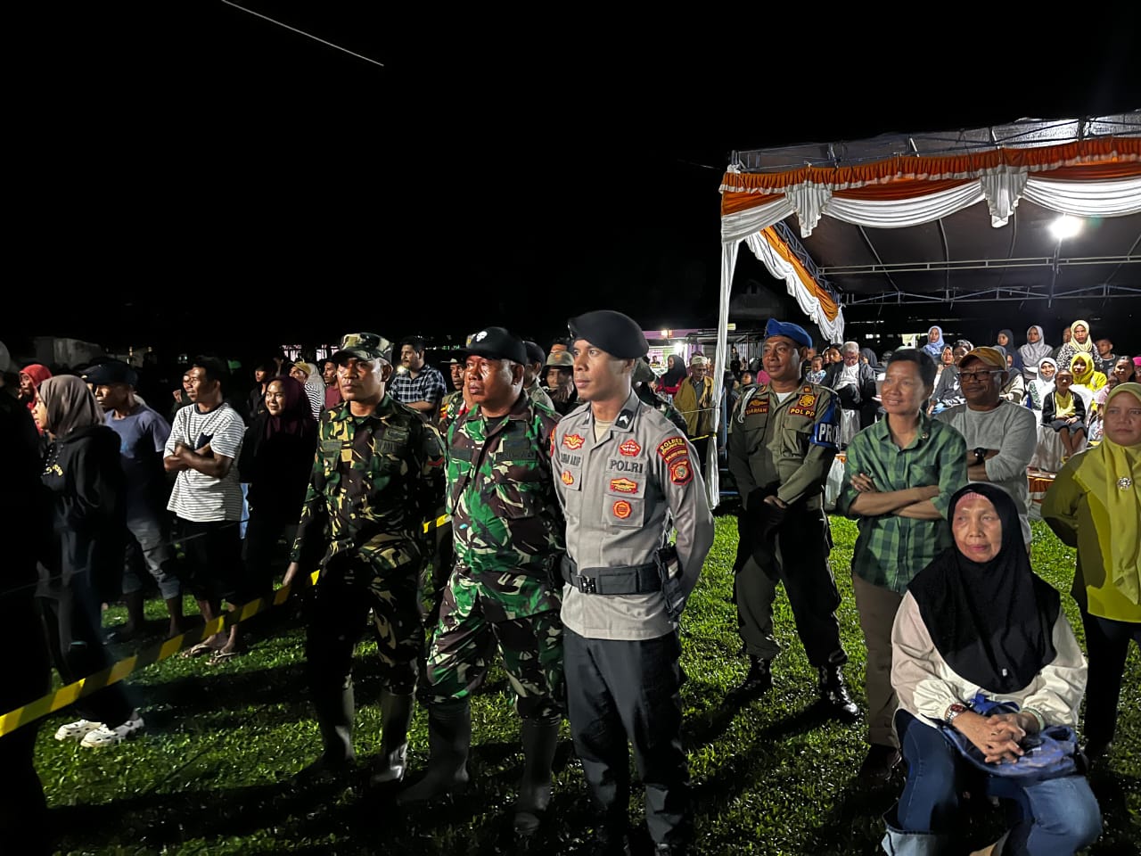 Jaga Sula- Polres Sula Terjunkan Puluhan Personil Amankan Konser Akbar