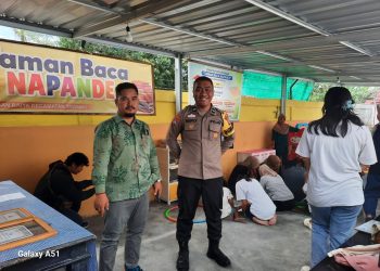 Anggota Polri di Palu Raih Penghargaan, Sulap Lahan Sampah Jadi Taman Baca