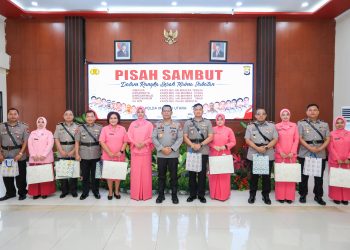 Penuh Haru dan Keakraban, Polda Malut Gelar Pisah Sambut Pejabat Utama dan kapolres Jajaran