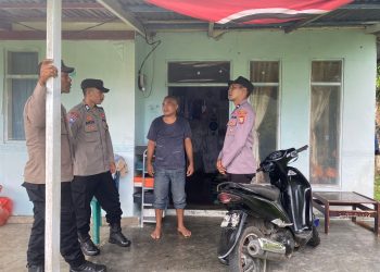 Cegah Laka Lantas, Polsek Tidore Utara Sambangi Pemilik Hewan Ternak di Kel.Rum