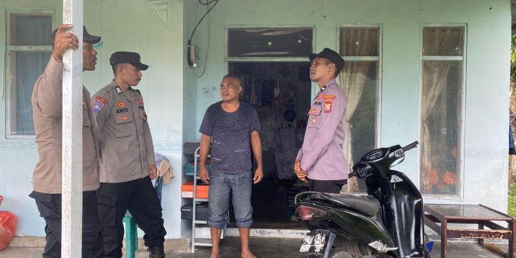 Cegah Laka Lantas, Polsek Tidore Utara Sambangi Pemilik Hewan Ternak di Kel.Rum