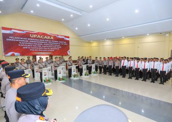 Polda Malut Gelar Sertijab, Sejumlah Pejabat Utama dan Kapolres Berganti