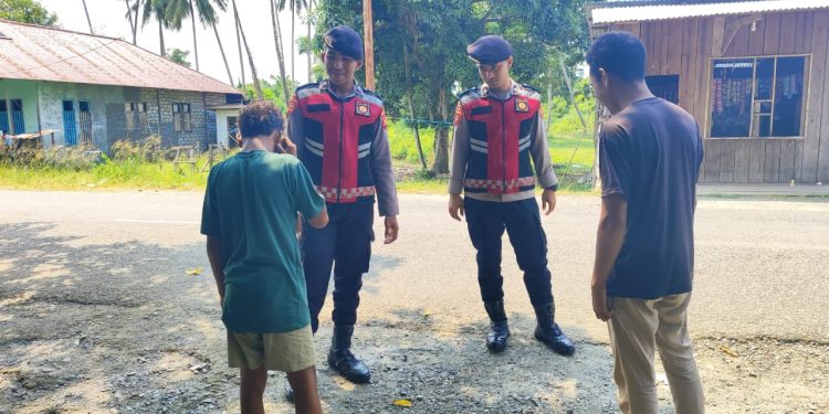 Sat Samapta Polres Halmahera Timur laksanakan kegiatan Patroli Dialogis