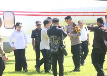 Polresta Tidore Siagakan Personel untuk Pengamanan Kunjungan Wakil Presiden di Sofifi