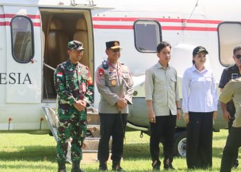 Wapres Gibran Didampingi Kapolda, Gubernur, dan Pangdam Tinjau Titik Strategis di Sofifi