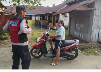 Strong Point Pagi Personel Polres Halmahera Timur