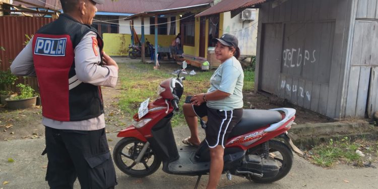 Strong Point Pagi Personel Polres Halmahera Timur