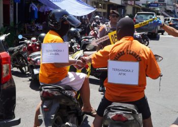 Ungkap Peran Tersangka, Polres Ternate Gelar Rekonstruksi Kasus Pencurian di Gamalama