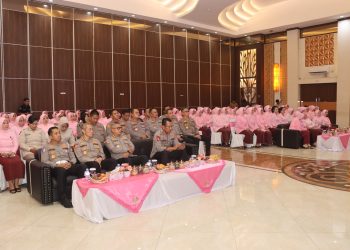 Kapolresta Tidore Hadiri Syukuran Hari Kesatuan Gerak Bhayangkari ke-73 di Ternate