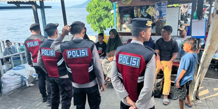 Polres Ternate Patroli Cipkon, Cegah Gangguan Kamtibmas Dan Perkuat Sinergi dengan Masyarakat