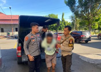 Anggota Pamapta Sigap Menerima Laporan Pencurian Dari Masyarakat, Pelaku Berhasil Di Amankan