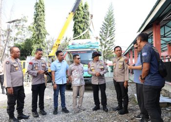 Kapolres Pidie Jaya Distribusikan Bantuan Kemanusiaan untuk Warga Korban Banjir