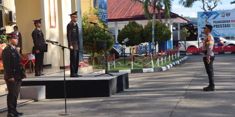 Jaga Sula — Polres Kepulauan Sula Gelar Upacara Peringatan Hari Bela Negara ke-77 Tahun 2025