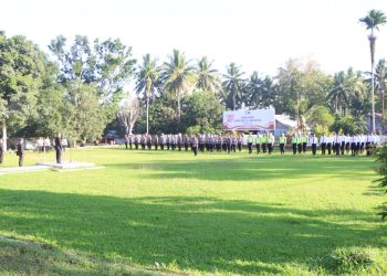 Polres Halmahera Barat Gelar Upacara Peringatan Hari Bela Negara ke-77 Tahun 2025