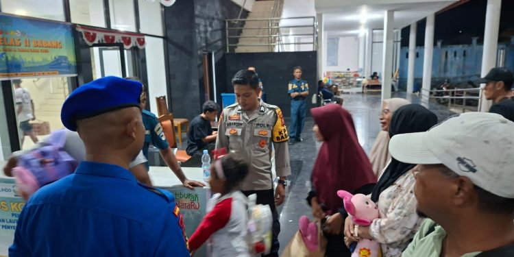 Jelang Nataru, Polairud Perketat Pengawasan di Pelabuhan Babang