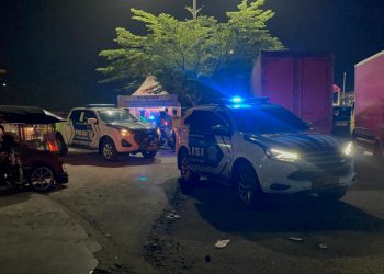 Malam Pertama Operasi Lilin Kie Raha 2025, Personel Amankan Kota Sofifi