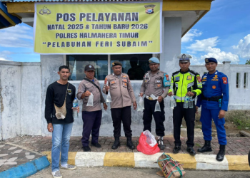 Razia Miras di Pelabuhan Subaim, Polsek Wasile Perketat Pengamanan Jelang Nataru