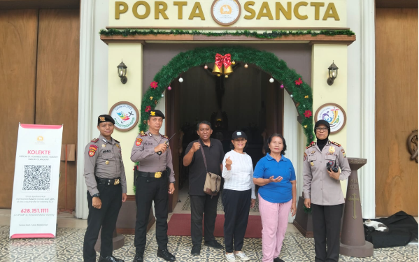 Jelang Nataru 2025–2026, Polri Intensifkan Patroli Dialogis Amankan Gereja dan Objek Vital