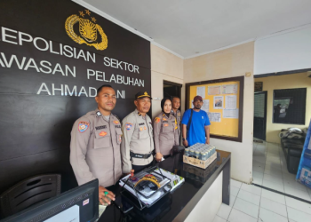 Operasi Lilin Kieraha 2025, Polres Ternate Perketat Pelabuhan Cegah Peredaran Minuman Beralkohol Ilegal