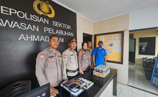 Operasi Lilin Kieraha 2025, Polres Ternate Perketat Pelabuhan Cegah Peredaran Minuman Beralkohol Ilegal